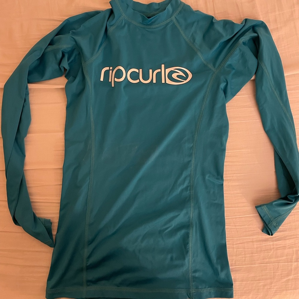 Teal Ripcurl Swim Shirt